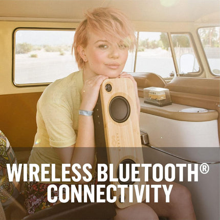 House of Marley Get Together Φορητό Ηχείο Bluetooth με Μπαταρία 8 Ωρών και Φυσικό Μπαμπού JA006