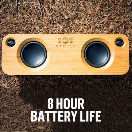 House of Marley Get Together Φορητό Ηχείο Bluetooth με Μπαταρία 8 Ωρών και Φυσικό Μπαμπού JA006