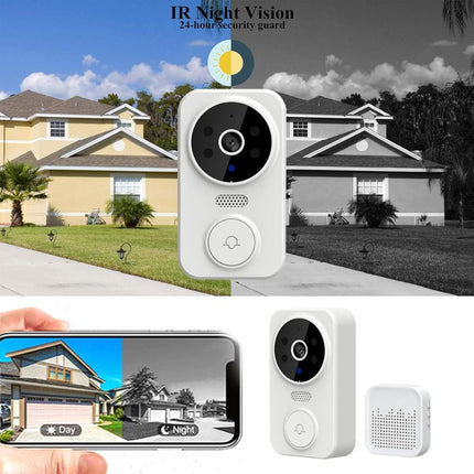 Green Lyca Mini Έξυπνο Κουδούνι με Κάμερα 1080P και Wi-Fi GL69616