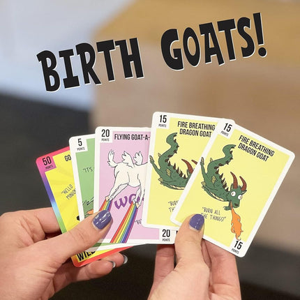 Goat Lords Οικογενειακό Παιχνίδι Καρτών Στρατηγικής για 2-6 Παίκτες 7+ Ετών