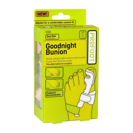 Goodnight Bunion Σετ Νάρθηκες για Κότσι 2 Τεμάχια BU-426