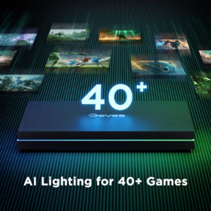 Govee AI Sync Box με LED Light Ταινία για Τηλεοράσεις 75–85” με HDMI 2.1, RGBIC & Matter