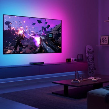 Govee AI Sync Box με LED Light Ταινία για Τηλεοράσεις 75–85” με HDMI 2.1, RGBIC & Matter