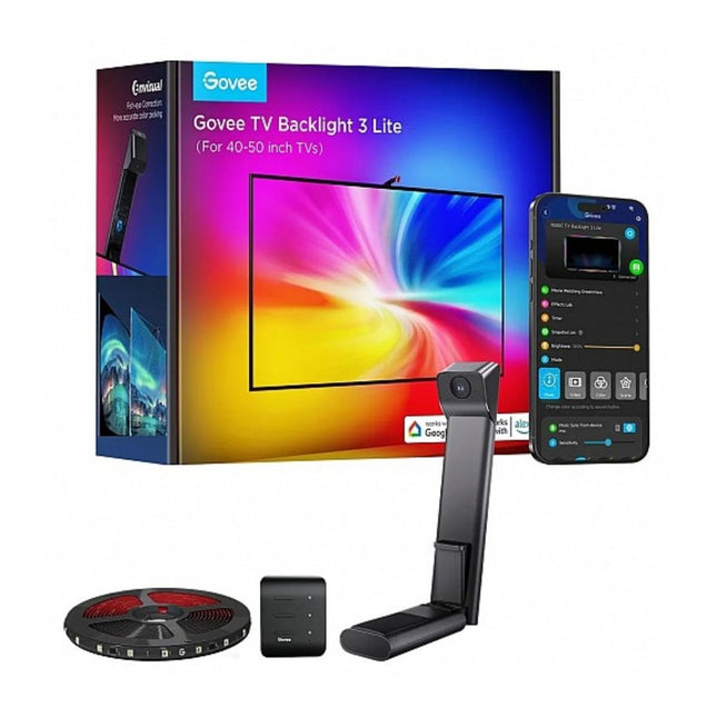 Govee Φωτισμός TV Backlight 3 Lite 40–50” RGBICW με Envisual Camera & Έξυπνο Έλεγχο