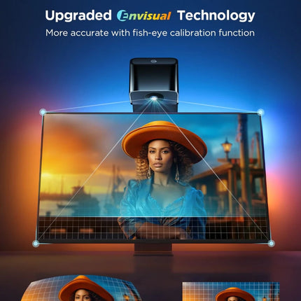 Govee Φωτισμός TV Backlight 3 Lite 75–85” RGBICW με Envisual Camera & Έξυπνο Έλεγχο