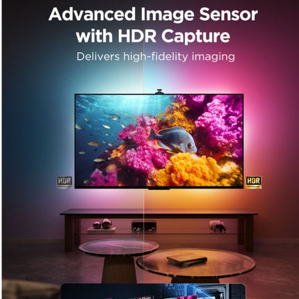 Govee Φωτισμός TV Backlight 3 Pro 75–85” RGBICW με Τριπλή HDR Κάμερα, Matter & DreamView