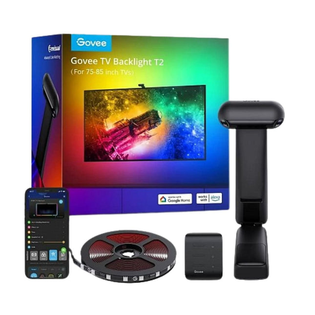 Govee Φωτισμός TV Backlight Envisual T2 75–85” RGBIC με Διπλή Κάμερα & Έξυπνο Έλεγχο