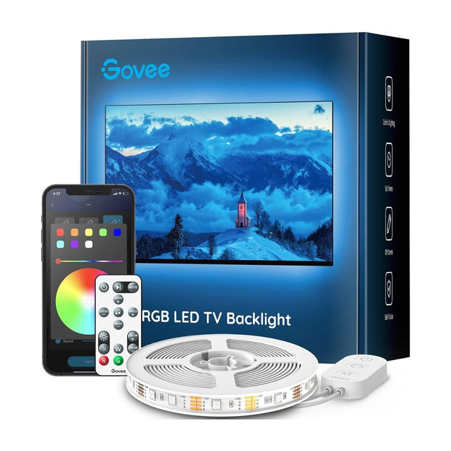 Govee Φωτισμός TV Backlight LED 46–65” με Music Sync, Smart App & Τηλεχειριστήριο H6179