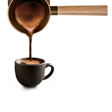 ΙΖΖΥ Ηλεκτρικό Μπρίκι Aroma 800W 250ml με Αισθητήρα Υπερχείλισης 224135 Καφέ