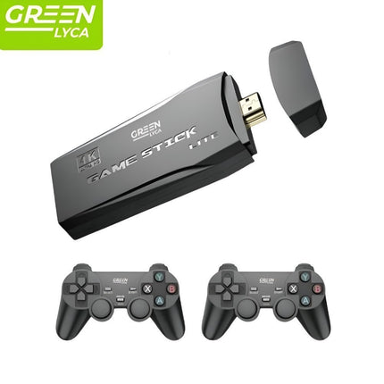 Green Lyca Ασύρματο Gaming Σύστημα 2.4G με 2 Μοχλούς, 3D Rockers & 20.000+ Κλασικά Παιχνίδια 1080p