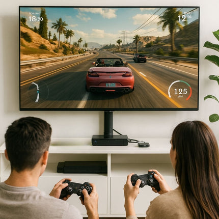 Green Lyca Ασύρματο Gaming Σύστημα 2.4G με 2 Μοχλούς, 3D Rockers & 20.000+ Κλασικά Παιχνίδια 1080p