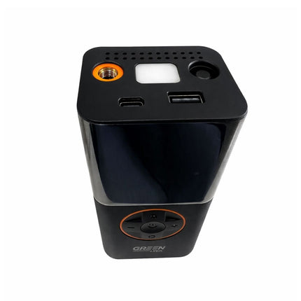 Green Lyca 3σε1 Αεροσυμπιεστής Αυτοκινήτου 150PSI με Ψηφιακή Οθόνη, LED Φως & Power Bank GL69861