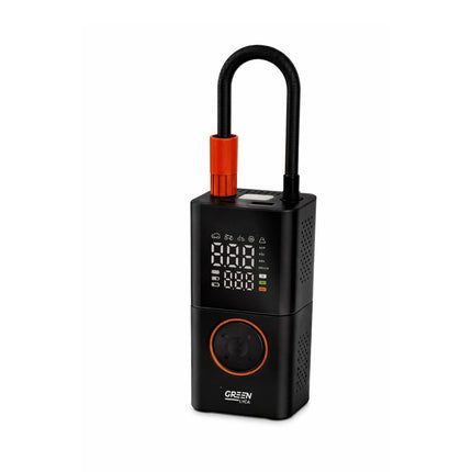 Green Lyca 3σε1 Αεροσυμπιεστής Αυτοκινήτου 150PSI με Ψηφιακή Οθόνη, LED Φως & Power Bank GL69861