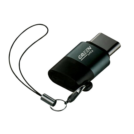 Green Lyca OTG Αντάπτορας Micro σε Type-C με Σταθερή Μετάδοση 480Mbps GL69316