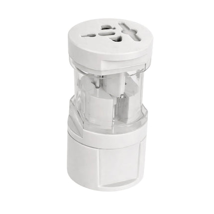 Green Lyca Universal Travel Adaptor 3-σε-1 για Παγκόσμια Χρήση G-1026 Άσπρο