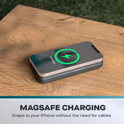 Green Lyca Ασύρματο Μαγνητικό Powerbank 10000mAh για Ταχεία & Ασύρματη Φόρτιση Παντού