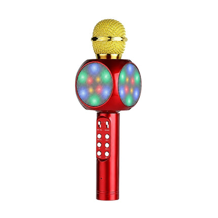 Green Lyca Ασύρματο Μικρόφωνο Karaoke 3 W με Bluetooth 5.3, RGB, FM και 4 Εφέ Φωνής GL69633