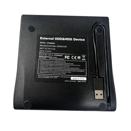 Green Lyca Ultra-Thin Εξωτερικός DVD Writer USB 3.0 για Ανάγνωση & Εγγραφή CD/DVD GL70298