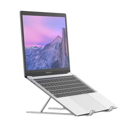 Green Lyca N18 Βάση Στήριξης Laptop και Tablet από Αλουμίνιο Αναδιπλούμενη G-1193