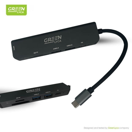 Green Lyca G-1300 usb hubs