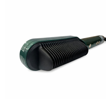 Green Lyca Ισιωτική Βούρτσα Μαλλιών 45W με Τεχνολογία Anti-Frizz, Περιστρεφόμενο Καλώδιο και Θερμοκρασία έως 220°C GL69830