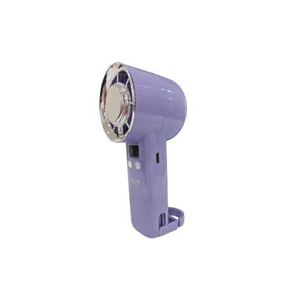 Green Lyca Handheld Fan Επαναφορτιζόμενος Φορητός Ανεμιστήρας με 120 Επίπεδα Ταχύτητας 1200mAh GL70373 Μωβ