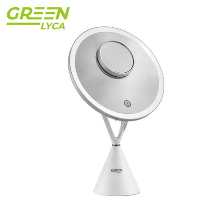 Green Lyca Καθρέφτης Μακιγιάζ με LED Φωτισμό και Μεγεθυντικό Καθρεφτάκι GL69873