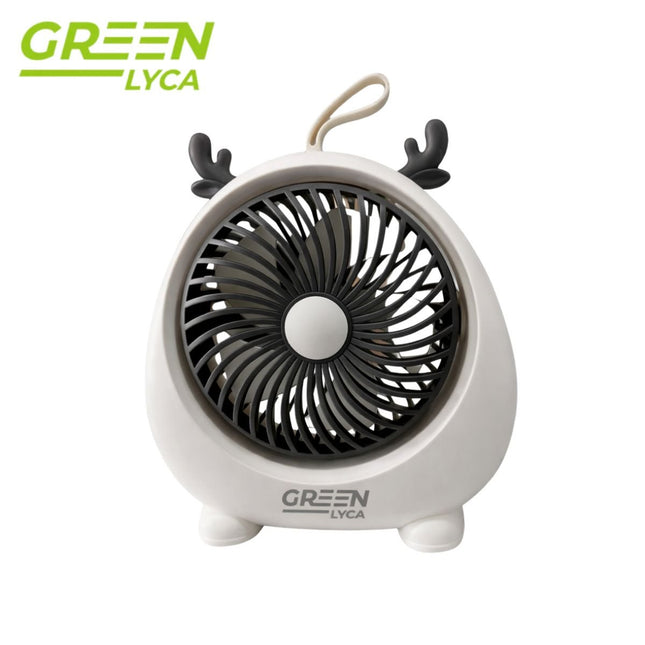 Green Lyca Μίνι Φορητός Ανεμιστήρας Χειρός με 2 Ταχύτητες και έως 120 Αυτονομία GL69358