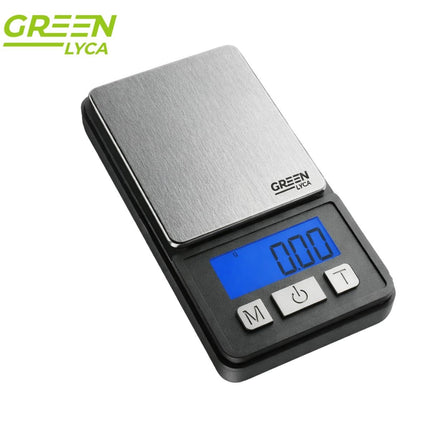 Green Lyca Ψηφιακή Ζυγαριά Τσέπης 200g/0.01g Υψηλής Ακρίβειας με Οθόνη LCD GL69599