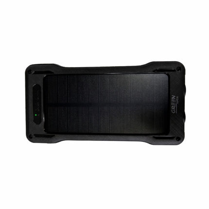 Green Lyca Power Bank 10000mAh με Solar Charging & LED Camping Light GL70174