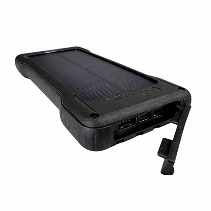 Green Lyca Power Bank 10000mAh με Solar Charging & LED Camping Light GL70174
