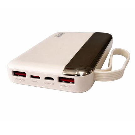 Green Lyca Power Bank 10000mAh Φορητός Φορτιστής με Digital Display και Fast Charging έως 22.5W GL70176