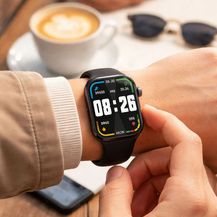 Green Lyca Smart Watch Έξυπνο Ρολόι με Bluetooth Κλήσεις, Υγεία & Sports Modes GL70031