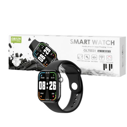 Green Lyca Smart Watch Έξυπνο Ρολόι με Bluetooth Κλήσεις, Υγεία & Sports Modes GL70031
