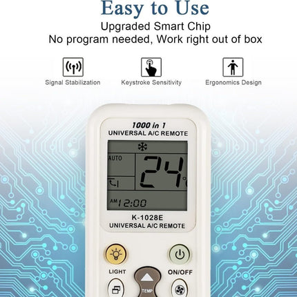 Green Lyca Universal Τηλεχειριστήριο για Κλιματιστικά AS-32483