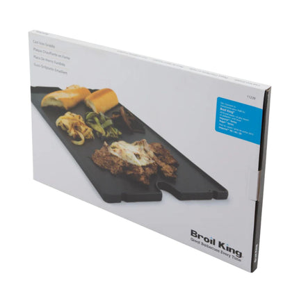 Broil King Exact Fit Μαντεμένια Πλάκα Ψησίματος Διπλής Όψης για Regal και Imperial 11239