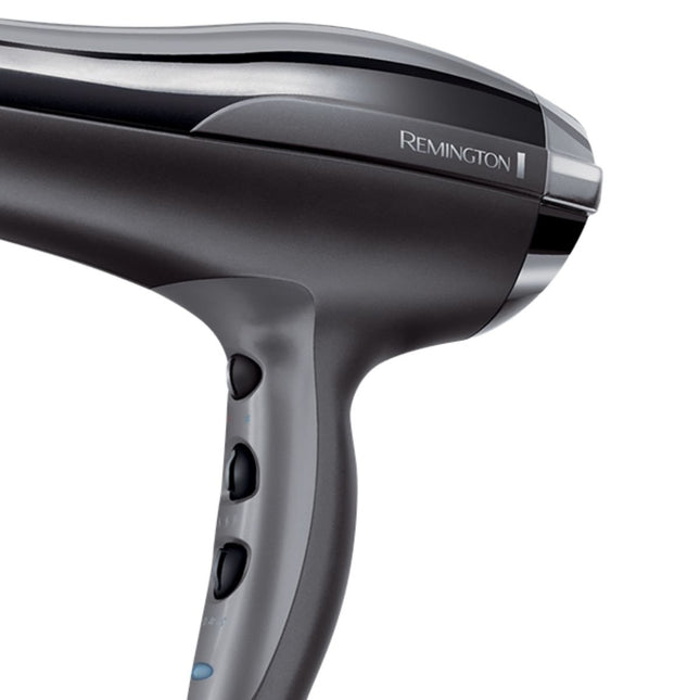 Remington Pro-Air Turbo Σεσουάρ Μαλλιών 2400W με Ιονική Τεχνολογία, Λειτουργία Τούρμπο και Φυσούνα D5220