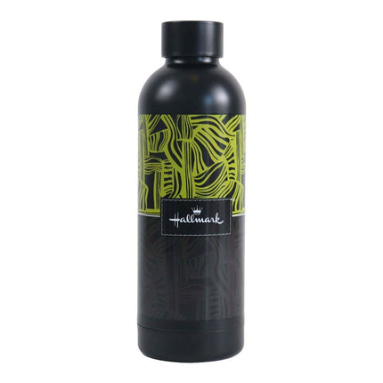 Hallmark Παιδικό Παγούρι Θερμός Stainless Steel 530ml με Βιδωτό Καπάκι Κίτρινο