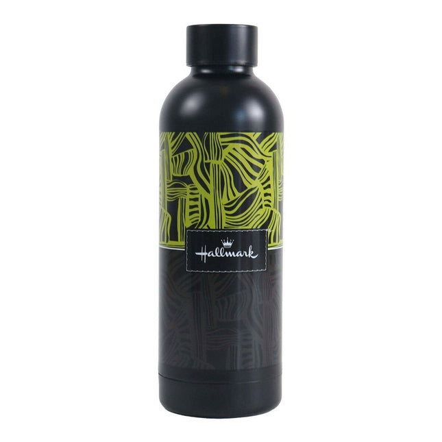 Hallmark Παιδικό Παγούρι Θερμός Stainless Steel 530ml με Βιδωτό Καπάκι Κίτρινο