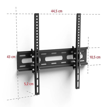 Hama Ρυθμιζόμενη Βάση Τοίχου Tilt 32″-75″ Ιδανική για Άνετη Θέαση