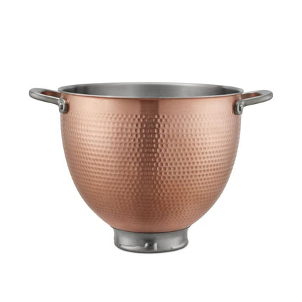 KitchenAid Μπολ Ανάμειξης 4.7L με Εσωτερικό από Ανοξείδωτο Ατσάλι 5KSM5SSBCB Hammered Copper