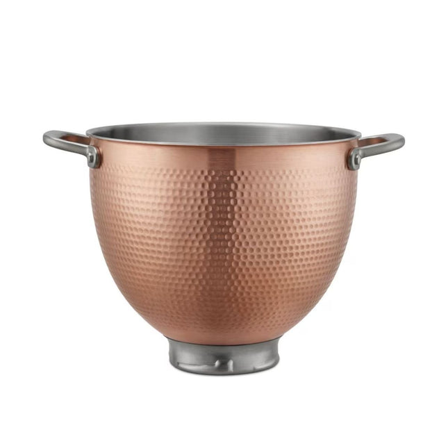 KitchenAid Μπολ Ανάμειξης 4.7L με Εσωτερικό από Ανοξείδωτο Ατσάλι 5KSM5SSBCB Hammered Copper