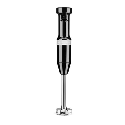KitchenAid Classic Ραβδομπλέντερ 180W με Μεταβλητή Ταχύτητα, Προστατευτικό Σκευών και Κανάτα Ανάμειξης 700ml 5KHBV53BOB Onyx Black