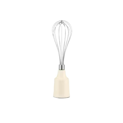 KitchenAid Ραβδομπλέντερ 180W με Αξεσουάρ, Μεταβλητή Ταχύτητα και Κανάτα 1L 5KHBV83BAC Almond Cream