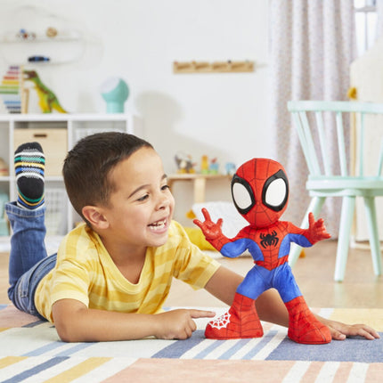 Hasbro Disney Marvel Διαδραστική Φιγούρα Spiderman με Κίνηση και Ήχους F6722 3+ Ετών