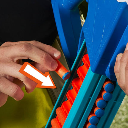 Hasbro Nerf N-Series Infinite Εκτοξευτής με Περιστρεφόμενη Ταινία και 80 Βελάκια N1 F8631 8+ Ετών