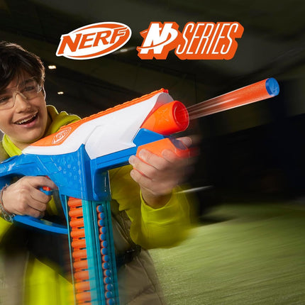 Hasbro Nerf N-Series Infinite Εκτοξευτής με Περιστρεφόμενη Ταινία και 80 Βελάκια N1 F8631 8+ Ετών