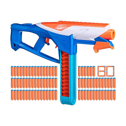 Hasbro Nerf N-Series Infinite Εκτοξευτής με Περιστρεφόμενη Ταινία και 80 Βελάκια N1 F8631 8+ Ετών