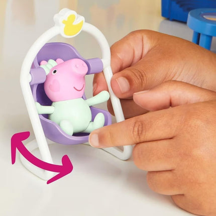 Hasbro Playset Peppa Pig Το Μεγάλο Οικογενειακό Σπίτι της Πέππα με 7 Δωμάτια, 3 Φιγούρες και Αξεσουάρ 3+ Ετών