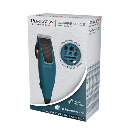 Remington Apprentice Ηλεκτρική Κουρευτική Μηχανή με Αυτοακονιζόμενες Ατσάλινες Λεπίδες και Πλήρες Σετ Περιποίησης HC5020